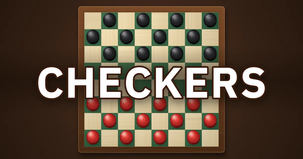 Checkers board